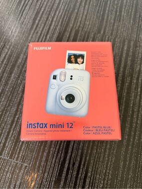 Fujifilm Instax Mini 12 Pastel Blue Instant Camera